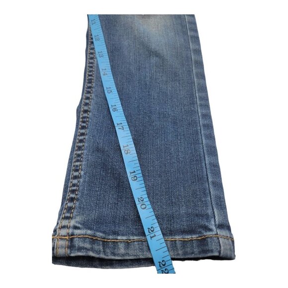 Levis Performance 511 Slim Black Label Denim Blue Jeans Boys Sz 7X Regular - Picture 8 of 9